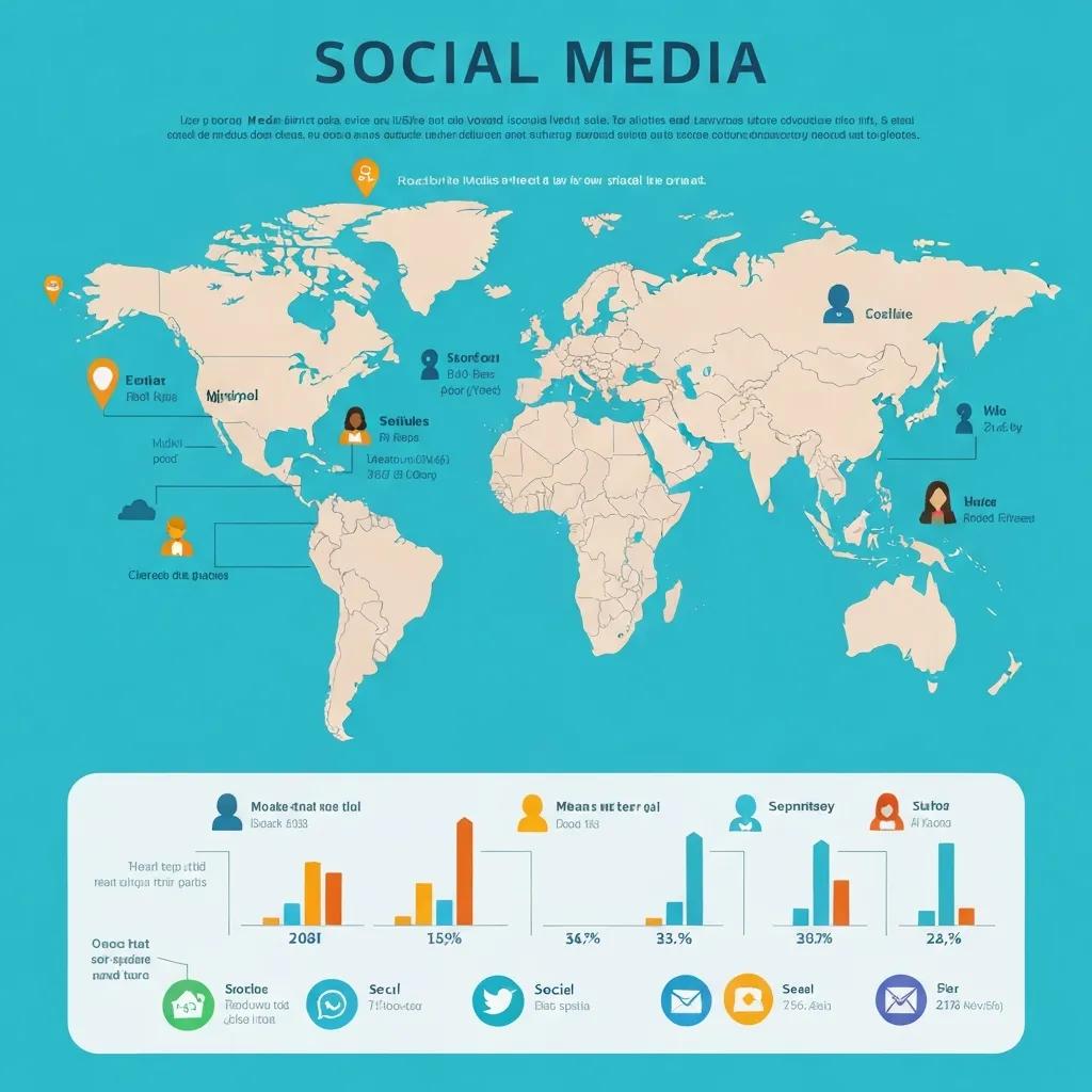 Collage of social media platform logos relevant to healthcare marketing